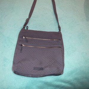 Vera Bradley Triple Zip Hipster Crossbody